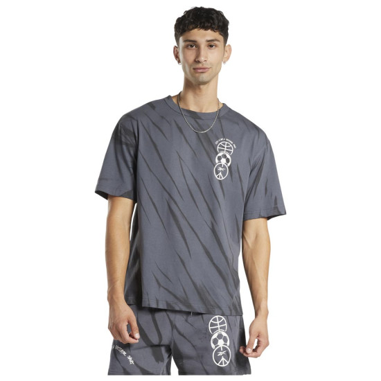 Reebok Ανδρική κοντομάνικη μπλούζα CL Block Party Tee Reebok Ανδρική κοντομάνικη μπλούζα CL Block Party Tee